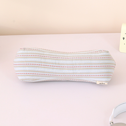 91家纺网 家纺一手货源 找家纺 （总）亦帆枕芯 2025春夏新款全棉纯棉三角颈椎枕菱形荞麦枕