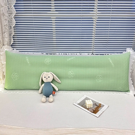 91家纺网 家纺一手货源 找家纺 （总）芯宜佳 2025年新款冰豆豆花边双人长枕套