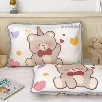 91家纺网 家纺一手货源 找家纺 （总）丽美人家纺 2025新款儿童冰丝枕套