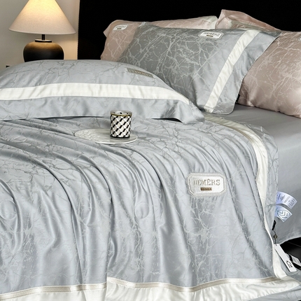 馨蕊家居 2025新款LF奥地利兰精天丝夏被-云瑾 夏被云瑾-高级灰