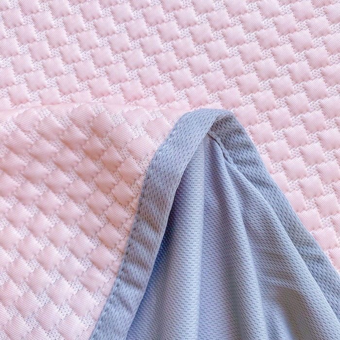 91家纺网 家纺一手货源 找家纺 千朵 2025新款冰豆豆绣花凉席 嘟嘟胖达