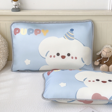 91家纺网 家纺一手货源 找家纺 （总）丽美人家纺 2025新款儿童冰丝枕套