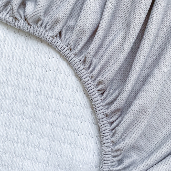 91家纺网 家纺一手货源 找家纺 千朵 2025新款冰豆豆绣花凉席 薯条派