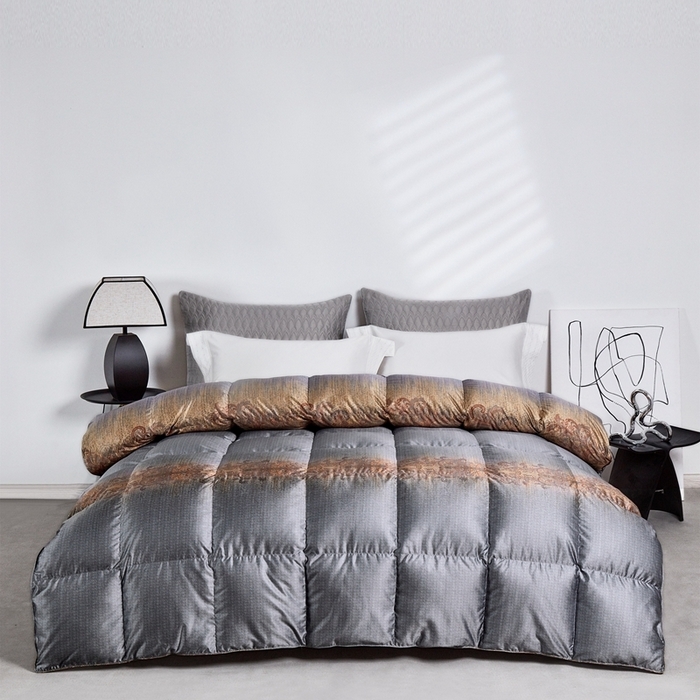 91家纺网 家纺一手货源 找家纺 （总）御眠纺羽绒被壳 2024新款糯棉印花羽绒被鹅绒被主推款