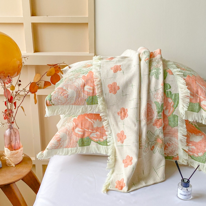 91家纺网 家纺一手货源 找家纺 （总）美宜家 2025新款全棉流苏枕巾高档棉软隔脏防头油枕巾