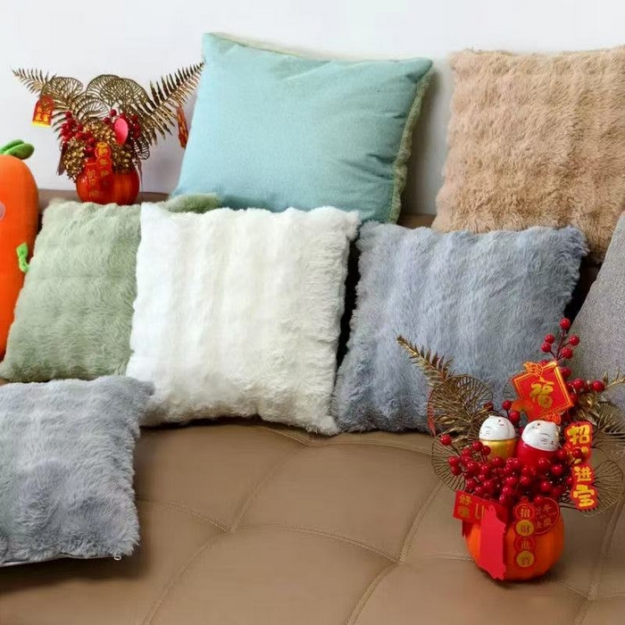 91家纺网 家纺一手货源 找家纺 （总）喜歌2025新款抽条泡泡抱枕