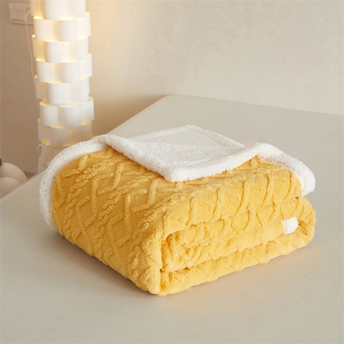 91家纺网 家纺一手货源 找家纺 （总）喜歌2025新款塔芙蓉毛毯