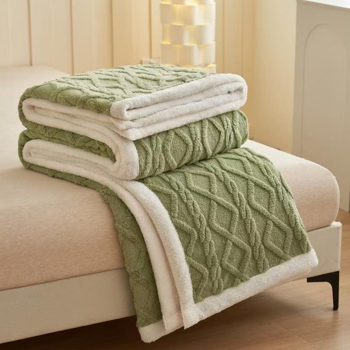 91家纺网 家纺一手货源 找家纺 （总）喜歌2025新款塔芙蓉毛毯