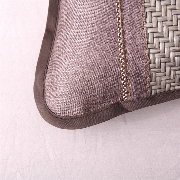 91家纺网 家纺一手货源 找家纺 织布人 2025新款荞麦枕夏凉枕头茶香枕PE藤凉感荞麦枕芯防出汗午睡枕头 清凉PE藤枕-清晨灰 30x50cm/只【荞麦枕】