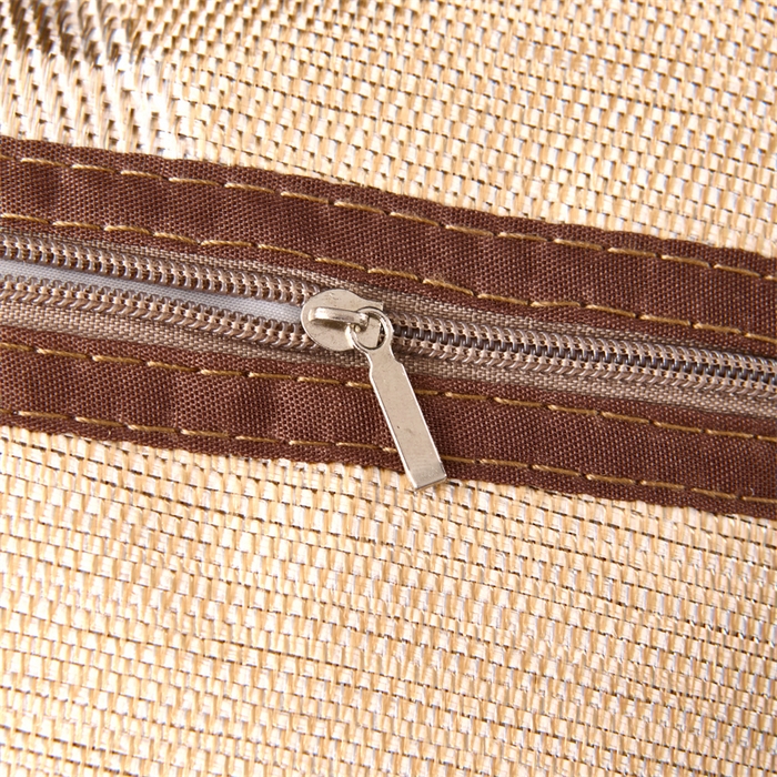 91家纺网 家纺一手货源 找家纺 织布人 2025新款荞麦枕夏凉枕头茶香枕PE藤凉感荞麦枕芯防出汗午睡枕头 清凉PE藤枕-金易咖 35x55cm/只【荞麦枕】