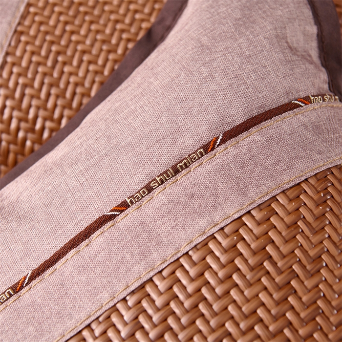 91家纺网 家纺一手货源 找家纺 织布人 2025新款荞麦枕夏凉枕头茶香枕PE藤凉感荞麦枕芯防出汗午睡枕头 清凉PE藤枕-夏洛咖 35x55cm/只【荞麦枕】