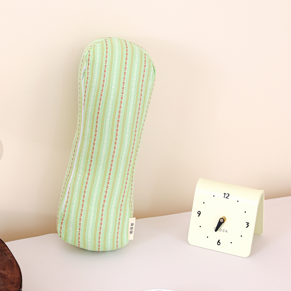 91家纺网 家纺一手货源 找家纺 卓昌枕芯 2025春夏新款全棉三角颈椎枕菱形荞麦枕枕头枕芯 绿色-全棉三角颈椎枕 45x15cm/对