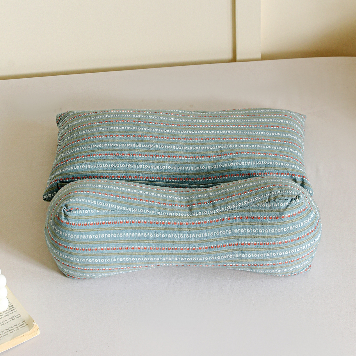 91家纺网 家纺一手货源 找家纺 （总）卓昌枕芯 2025春夏新款三角牵引组合荞麦枕 枕头枕芯