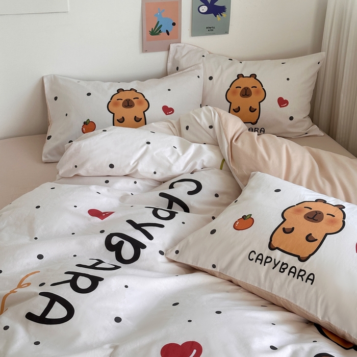 91家纺网 家纺一手货源 找家纺 （总）徕米家居 2025新款全棉13372大阪卡皮吧啦套件