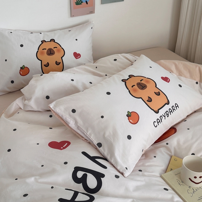 91家纺网 家纺一手货源 找家纺 （总）徕米家居 2025新款全棉13372大阪卡皮吧啦套件