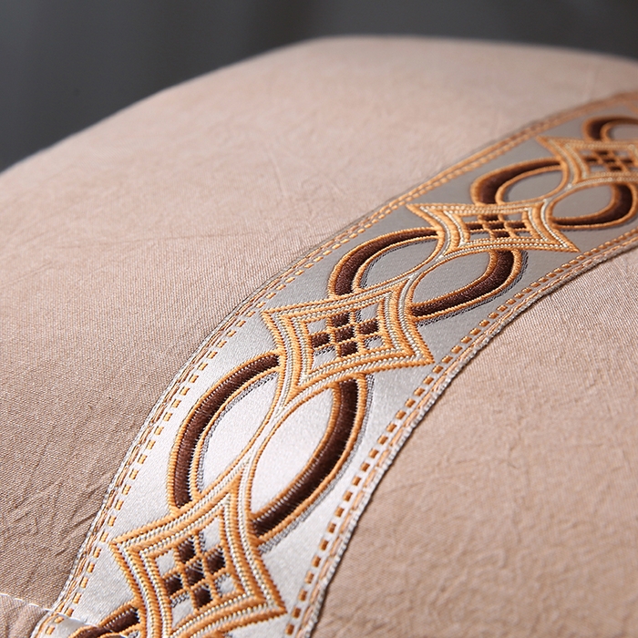 91家纺网 家纺一手货源 找家纺 （总）沃兰国际 2025新款民族风可脱卸全荞麦枕头枕芯