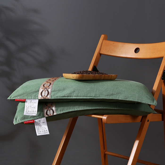 91家纺网 家纺一手货源 找家纺 （总）沃兰国际 2025新款民族风可脱卸全荞麦枕头枕芯