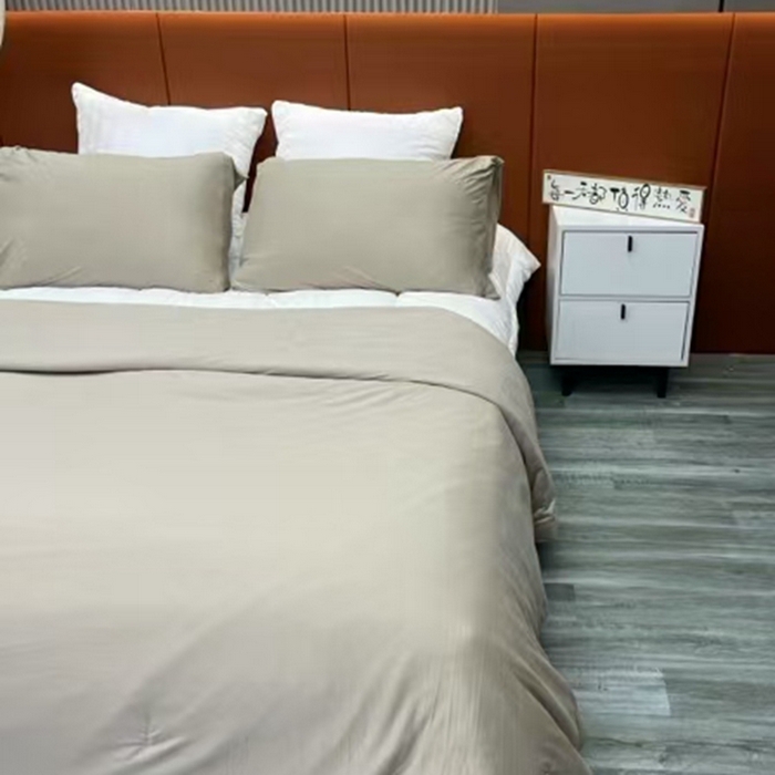 91家纺网 家纺一手货源 找家纺 （总）仲旺居家纺 2025新款牛奶针织棉夏被三件套