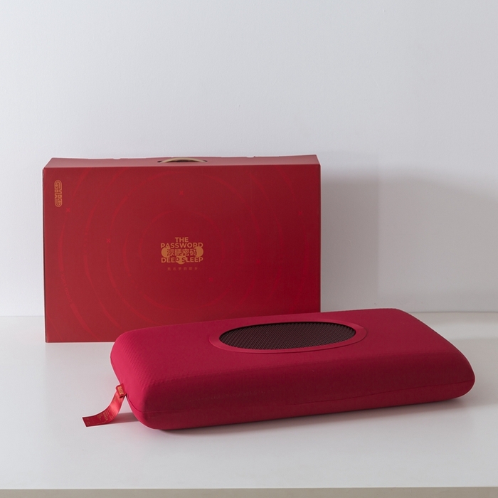 91家纺网 家纺一手货源 找家纺 （总）境月枕芯坊 2025新款喜运红石榴凝胶枕