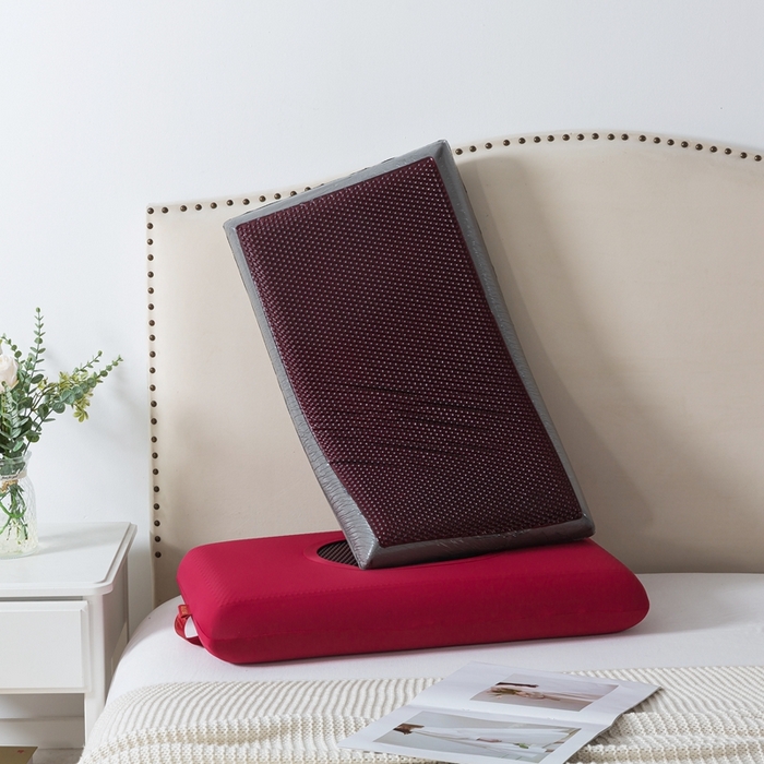 91家纺网 家纺一手货源 找家纺 （总）境月枕芯坊 2025新款喜运红石榴凝胶枕