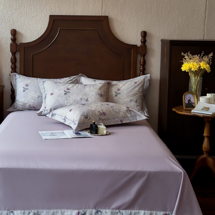 91家纺网 家纺一手货源 找家纺 （总）由丽家纺 2025年5月柔棉全棉纯棉数码印花床单床笠款四件套（控价券后199起）