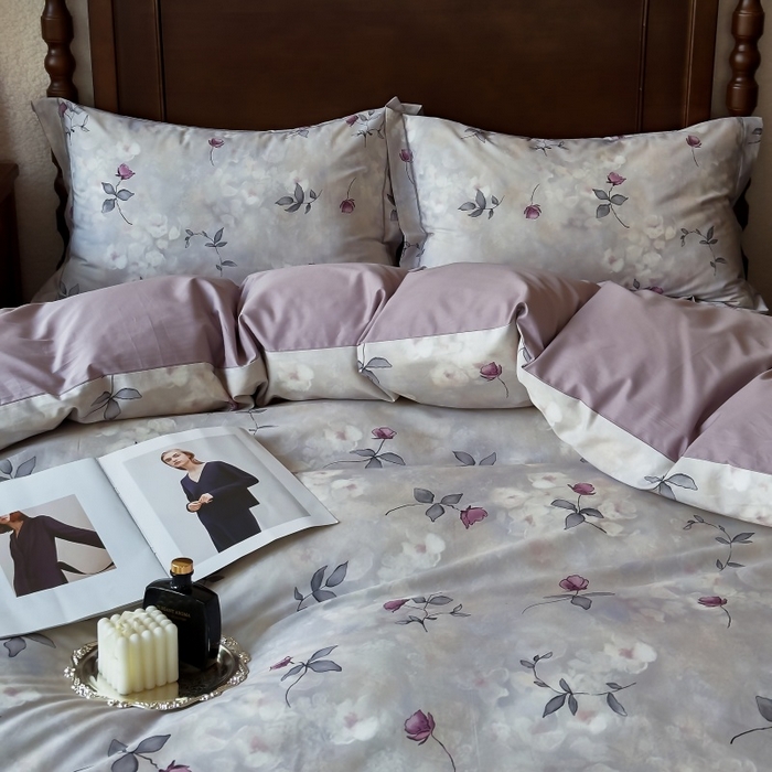 91家纺网 家纺一手货源 找家纺 （总）由丽家纺 2025年5月柔棉全棉纯棉数码印花床单床笠款四件套（控价券后199起）