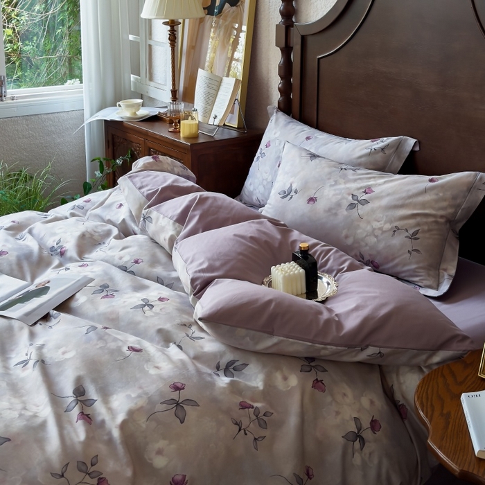 91家纺网 家纺一手货源 找家纺 （总）由丽家纺 2025年5月柔棉全棉纯棉数码印花床单床笠款四件套（控价券后199起）