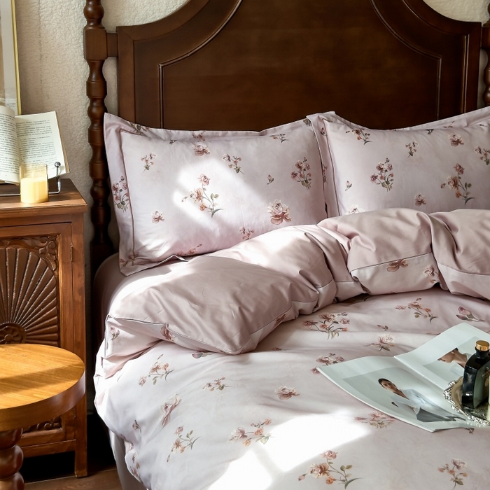 91家纺网 家纺一手货源 找家纺 （总）由丽家纺 2025年5月柔棉全棉纯棉数码印花床单床笠款四件套（控价券后199起）