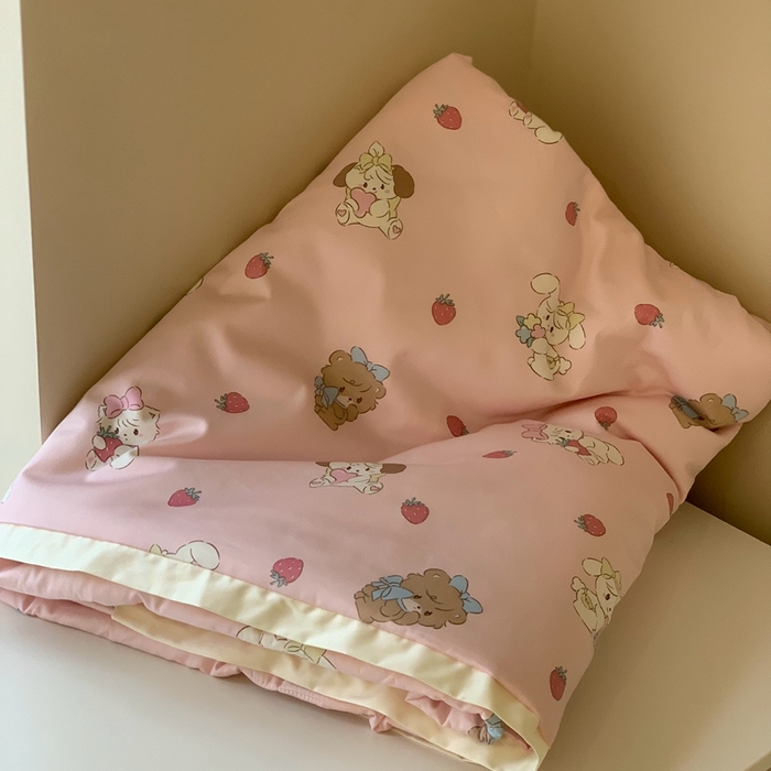 91家纺网 家纺一手货源 找家纺 （总）汇庭 2025新款长绒棉夏被系列