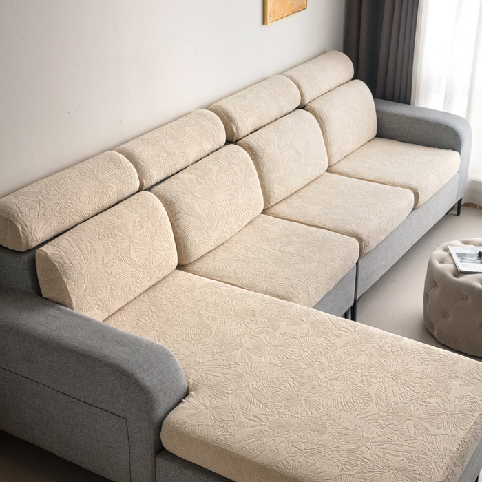 91家纺网 家纺一手货源 找家纺 千彤沙发垫 2025新款常规款-香山雨藤沙发笠 米黄