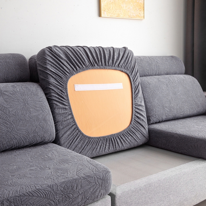 91家纺网 家纺一手货源 找家纺 千彤沙发垫 2025新款常规款-香山雨藤沙发笠 深灰