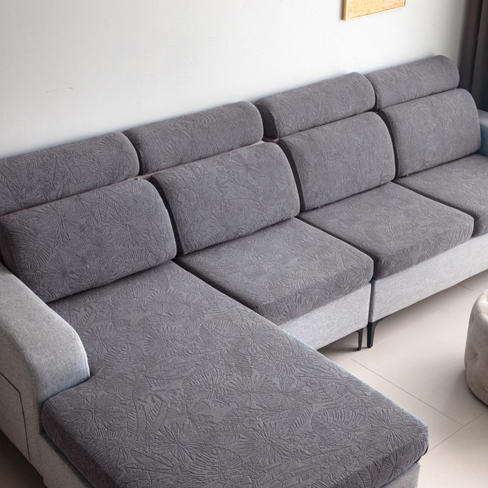 91家纺网 家纺一手货源 找家纺 千彤沙发垫 2025新款常规款-香山雨藤沙发笠 深灰