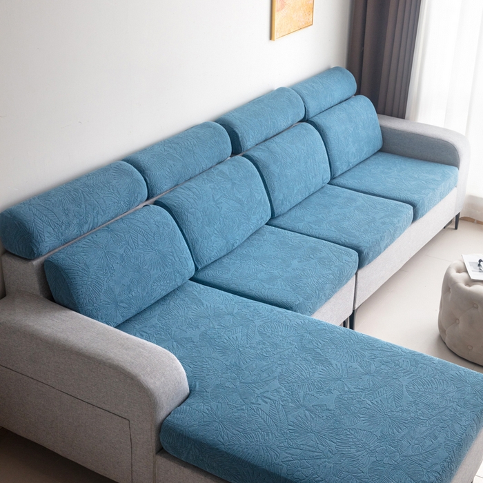 91家纺网 家纺一手货源 找家纺 千彤沙发垫 2025新款常规款-香山雨藤沙发笠 水蓝