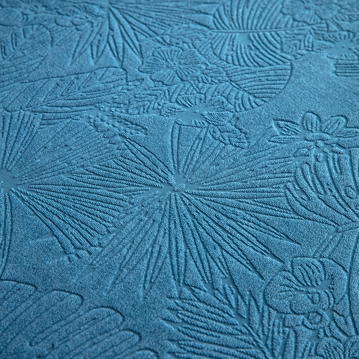 91家纺网 家纺一手货源 找家纺 千彤沙发垫 2025新款常规款-香山雨藤沙发笠 水蓝