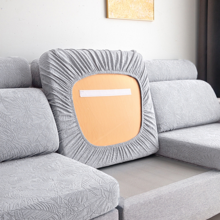 91家纺网 家纺一手货源 找家纺 千彤沙发垫 2025新款常规款-香山雨藤沙发笠 银灰