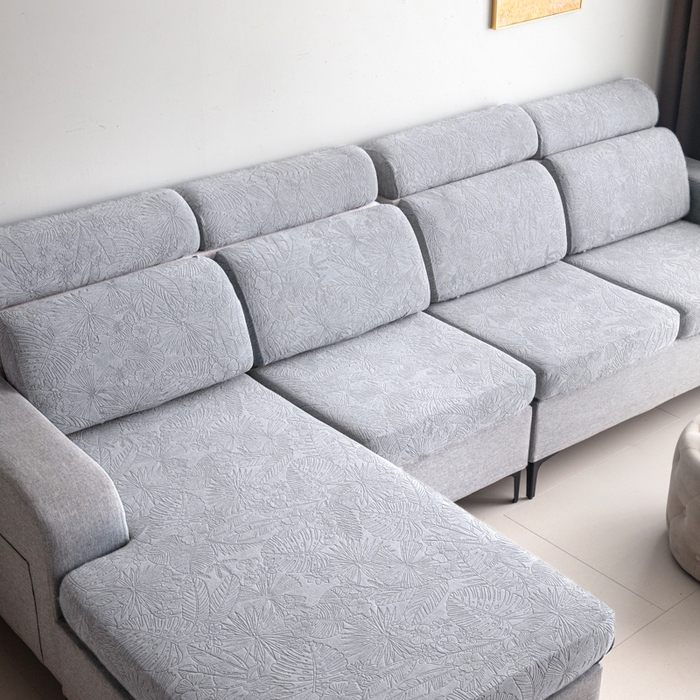 91家纺网 家纺一手货源 找家纺 千彤沙发垫 2025新款常规款-香山雨藤沙发笠 银灰