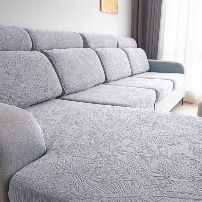 91家纺网 家纺一手货源 找家纺 千彤沙发垫 2025新款常规款-香山雨藤沙发笠 银灰