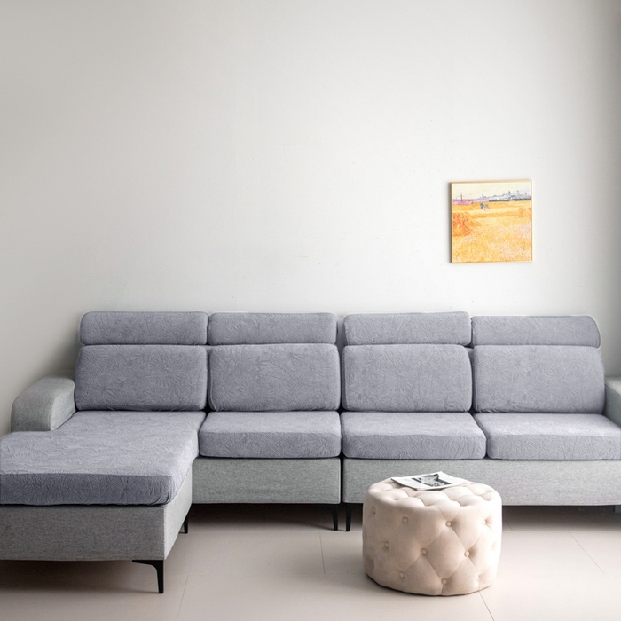 91家纺网 家纺一手货源 找家纺 千彤沙发垫 2025新款常规款-香山雨藤沙发笠 银灰