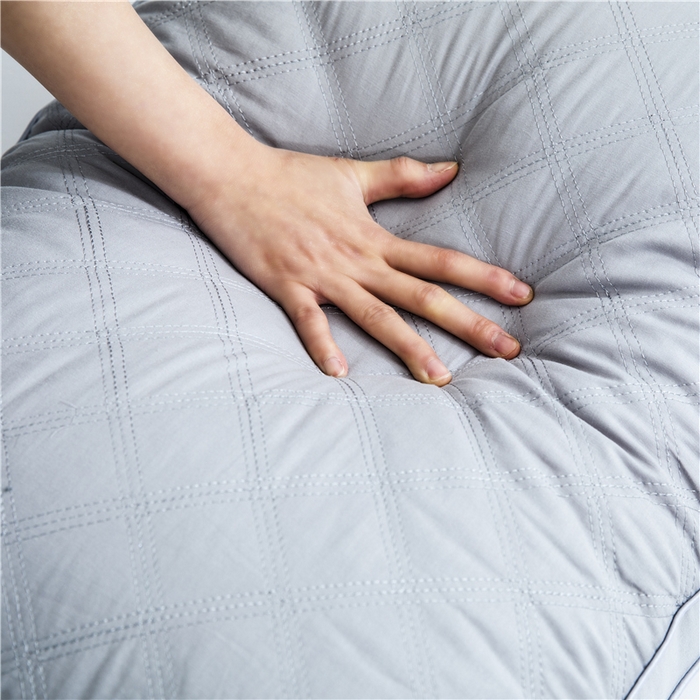 91家纺网 家纺一手货源 找家纺 （总）怡薇格枕芯 2025新款全棉立体绗缝酒店枕头枕芯