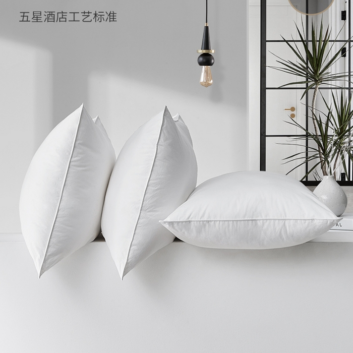 91家纺网 家纺一手货源 找家纺 （总）怡薇格枕芯 2025新款全棉五星级酒店枕头枕芯7D
