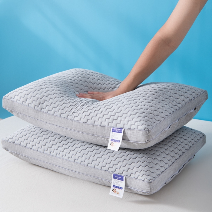 91家纺网 家纺一手货源 找家纺 （总）怡薇格枕芯 2025新款波浪静音护颈枕头枕芯