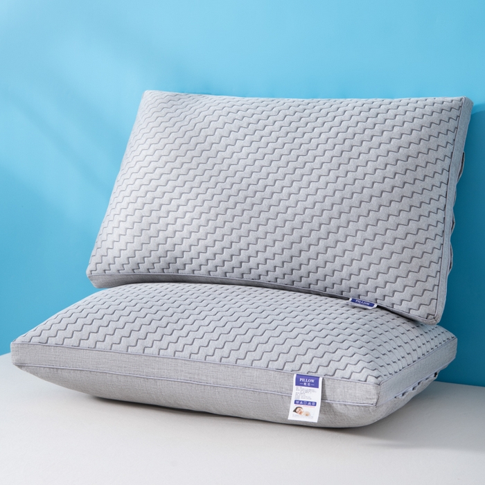 91家纺网 家纺一手货源 找家纺 （总）怡薇格枕芯 2025新款波浪静音护颈枕头枕芯