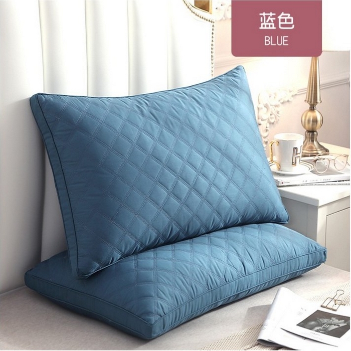 91家纺网 家纺一手货源 找家纺 （总）怡薇格枕芯 2025新款全棉立体绗缝酒店枕头枕芯