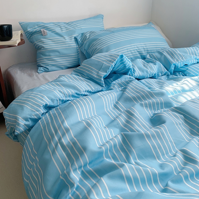 91家纺网 家纺一手货源 找家纺 柚可家居 2024新款数码新品纯棉单被套合集 布鲁斯