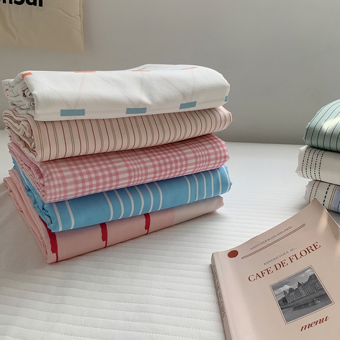 91家纺网 家纺一手货源 找家纺 柚可家居 2024新款数码新品纯棉单被套合集 声语