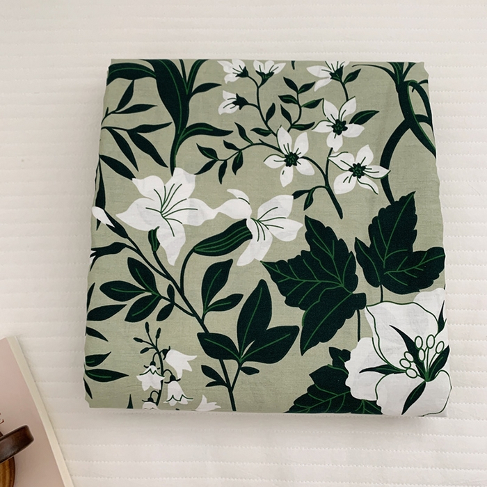 柚可家居 2024新款活性印花花卉系列单被套 时光