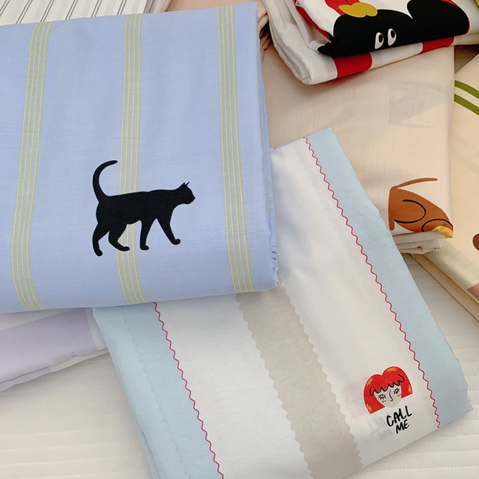 91家纺网 家纺一手货源 找家纺 （总）柚可家居 2024新款活性印花多巴胺系列单被套