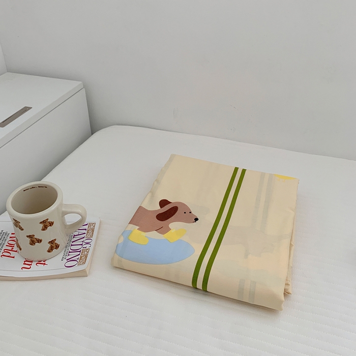 91家纺网 家纺一手货源 找家纺 （总）柚可家居 2024新款活性印花多巴胺系列单被套