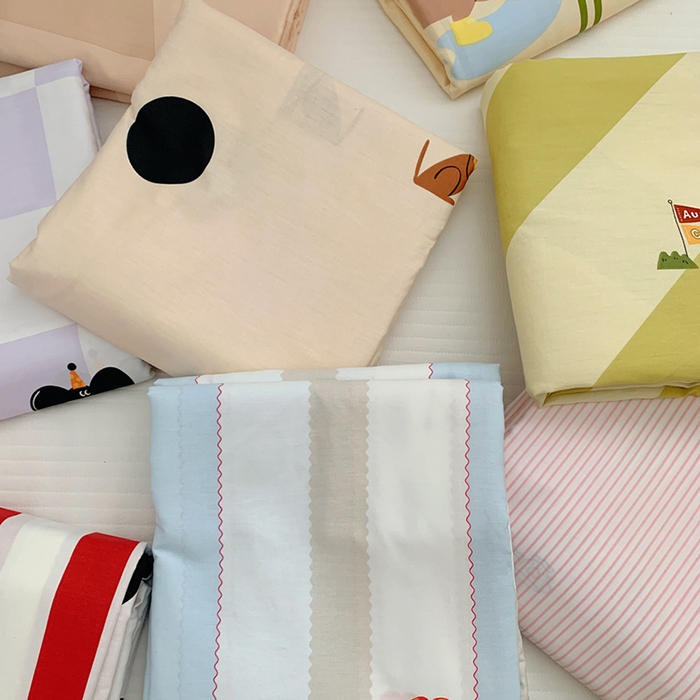 91家纺网 家纺一手货源 找家纺 柚可家居 2024新款活性印花多巴胺系列单被套 马戏团