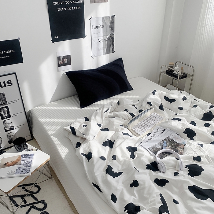 91家纺网 家纺一手货源 找家纺 （总）柚可家居 2024新款40支全棉斜纹活性印花单被套